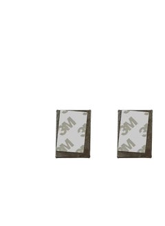 RYN Sultanate of Oman Passport design 2D Sticker Metal Badge 2 Pcs  - Image 3