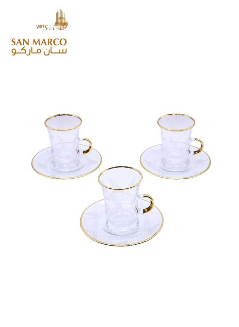 سان ماركو طقم تقديم الشاي والقهوة بتصميم فاخر - Image 1