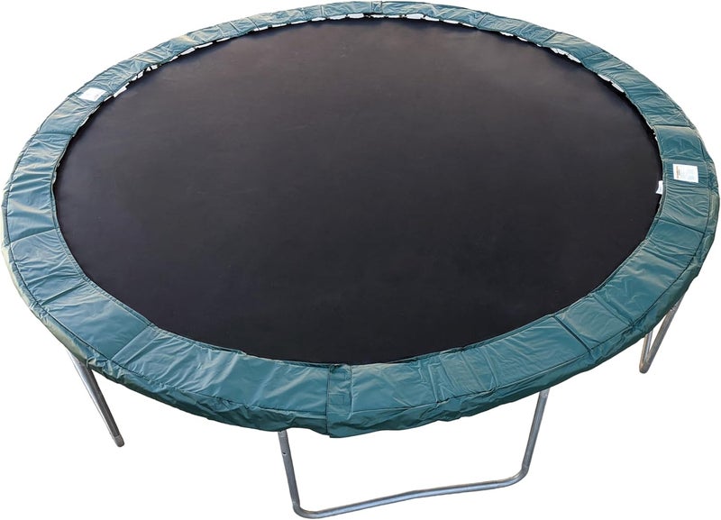 TRAMPOLINEPRO Green 14 Ft Trampoline Spring Cover, for 14 ft Round Frame with Easy Install, Universal 14ft Trampoline Pad Replacement Round Frame - Image 2