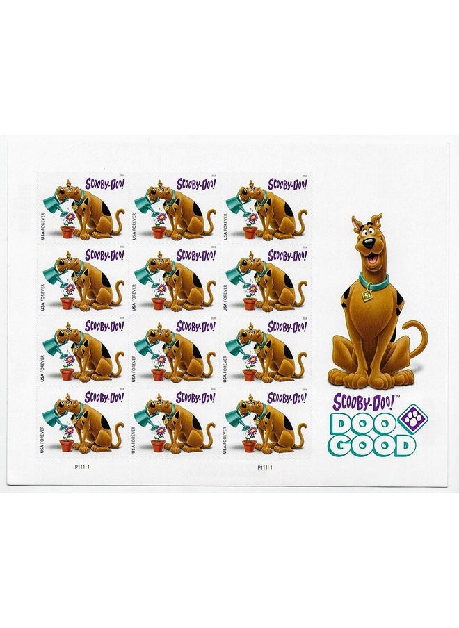 USPS Scoobydoo 12 Firstclass Forever Stamps  - Image 1