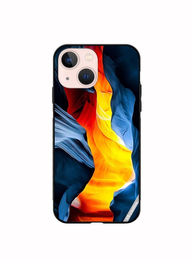 VR CREATIVE Protective Case Cover For Apple iPhone 13 mini Abstract Design Multicolour - Image 1