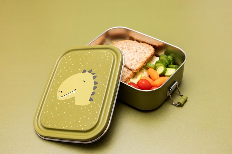 TRIXIE Children's Stainless Steel Lunch Box - Mr. Dino - Image 5
