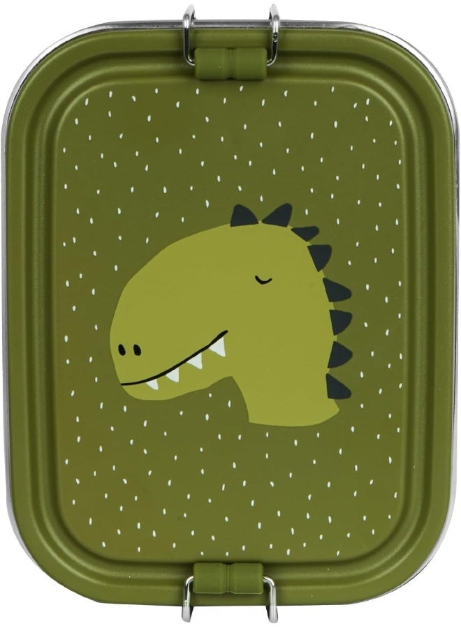 TRIXIE Children's Stainless Steel Lunch Box - Mr. Dino - Image 2