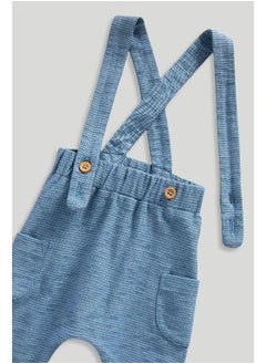 mothercare My First Dungarees and Bodysuit Set  - Image 2