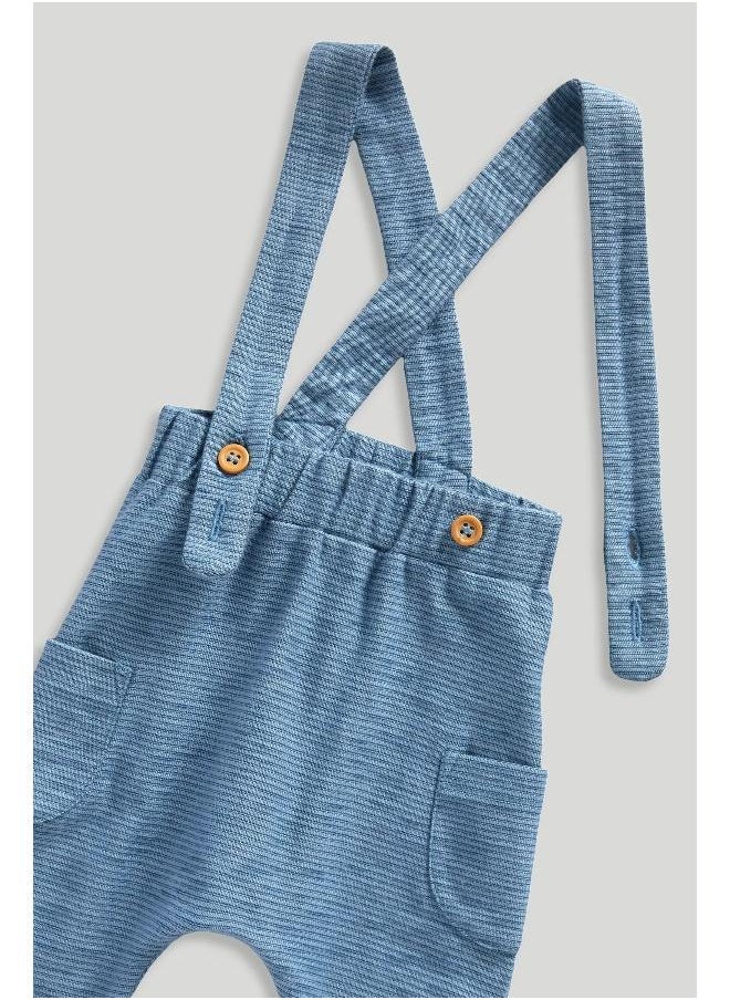 mothercare - My First Dungarees and Bodysuit Set - Image 1