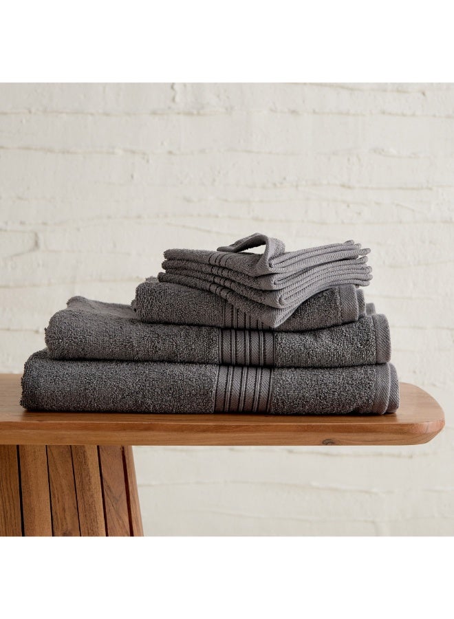 Home Box Essential Carded 4-Piece Face Towel Set 30 X 30 Cm - Image 1