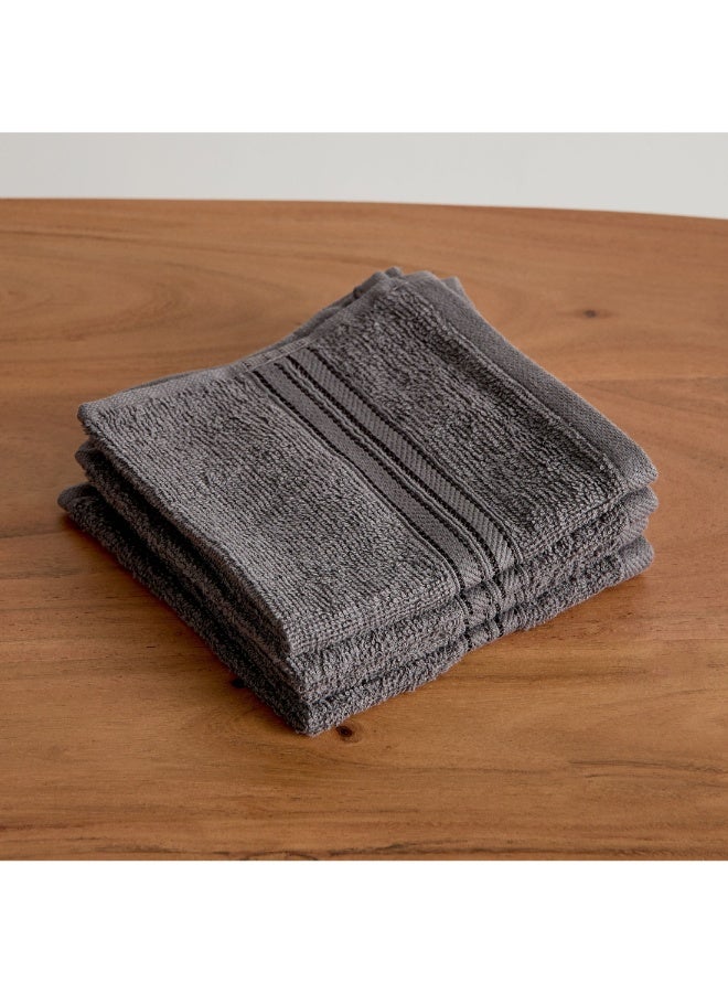 Home Box Essential Carded 4-Piece Face Towel Set 30 X 30 Cm - Image 3