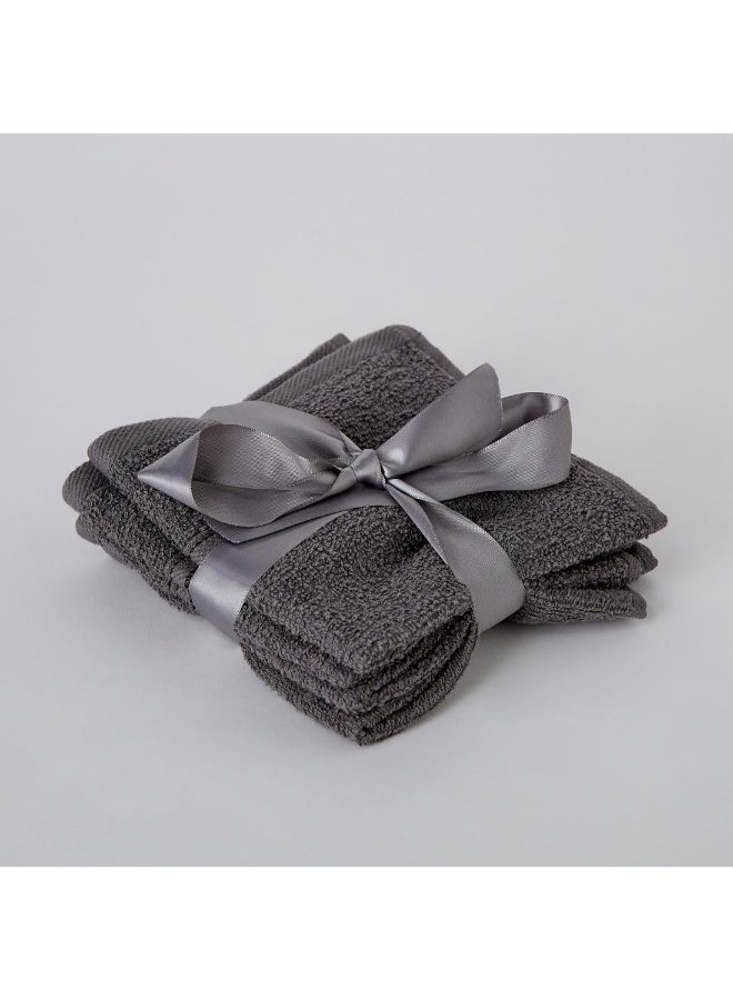 Home Box Essential Carded 4-Piece Face Towel Set 30 X 30 Cm - Image 5