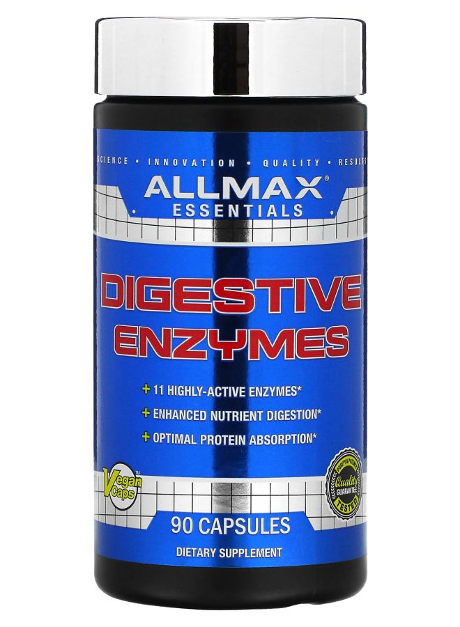 Allmax Essentials Digestive Enzymes 90 Capsules