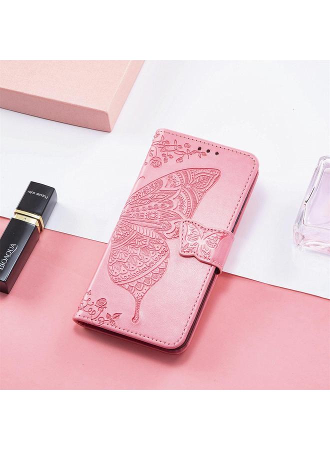 S-TOP Case For Nothing Phone 3a Pro Butterfly Love Flower Embossed Leather Phone Case - Image 5