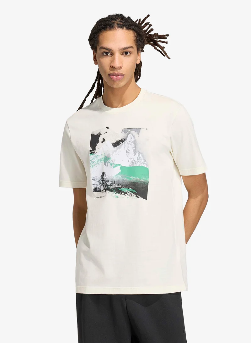 Adidas Memories Of Sport Outdoor Graphic T-Shirt