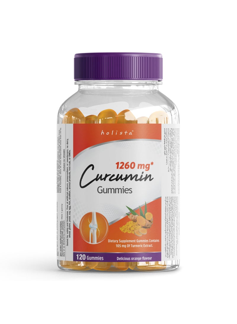 هوليستا الكركمين - 1260 ملغ - 120 قطع حلوي - Image 1