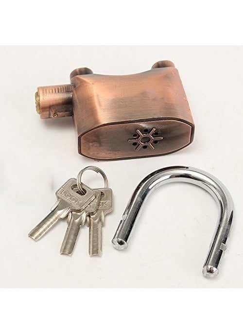 Hoaxer Hoaxer Universal Security AntiTheft Padlock 110db Siren Motion Sensor  - Image 2