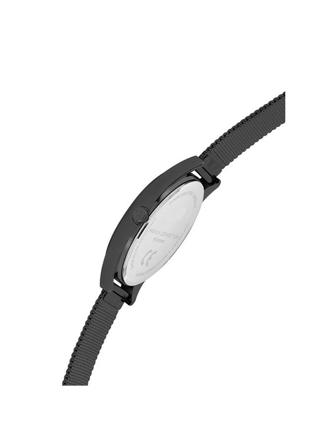 French Connection 42mm Men's Quartz Watch with Black Dial - Image 4