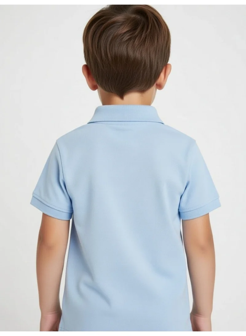 MICKEY MOUSE Mickey Mouse | Boys Polo T-Shirt | Blue