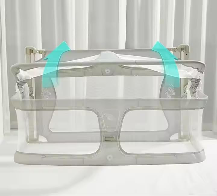 SHREESAMP SHREESAMP Extra-Long Baby Bed Rail Guard for Kid Safety, Adjustable and Secure Protector for Preventing Falls, Soft and Comfortable Barrier for Toddlers, Toddler Beds [ 33W x 10H ]  - Image 2