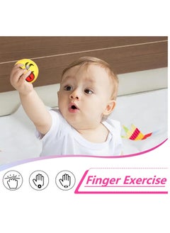 MIXDE 12 PCS Stress Balls Bulk, 2.5 Inch Funny Stress Balls Foam Face Squeeze Balls for Kids Adults Coworkers Stress Relief Squeeze  - Image 3