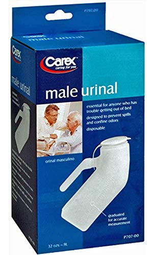 Carex Urinal Male P707-00, Pack of 3 - Image 3