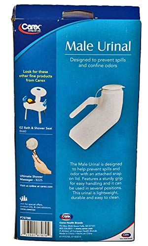 Carex Urinal Male P707-00, Pack of 3 - Image 4