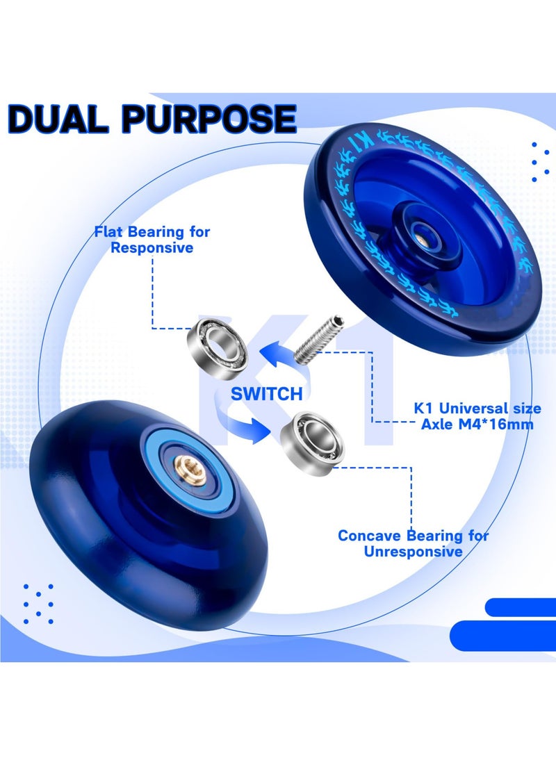 دوركو استجابة يويو K1-بلس, المهنية مزدوجة الوظيفة يويو استبدال غير مستجيب تحمل للمتوسطة, لعبة يويو للمبتدئين, استجابة يويو للأطفال - Image 4