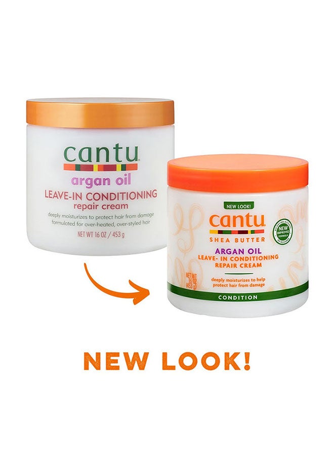 Cantu 2-Piece Argan Oil Leave-In Conditioning Repair Cream - Image 2