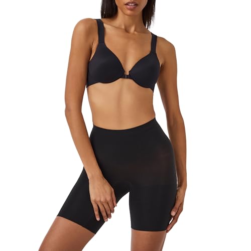 SPANX SPANXsculpt Seamless Power Mid-Thigh Short - Core Shapewear - Lightweight, All-Day Shaping & Support - No Panty Lines - Very Black - Large - Image 1