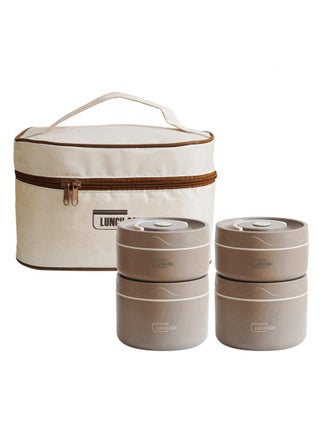 4 Layer coffee 2*420ml+2*550ml
