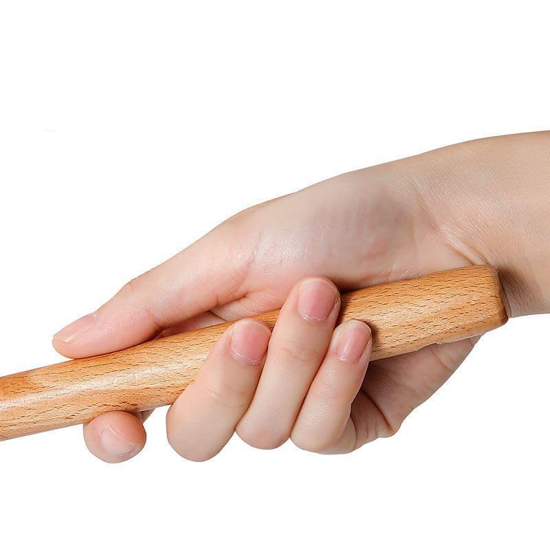 KPTON Spatula Turner Serving Cooking Spoon Silicon For Kitchen Silicone Set Non Stick Pan With Wooden Handle 3 (Grey) - Image 3