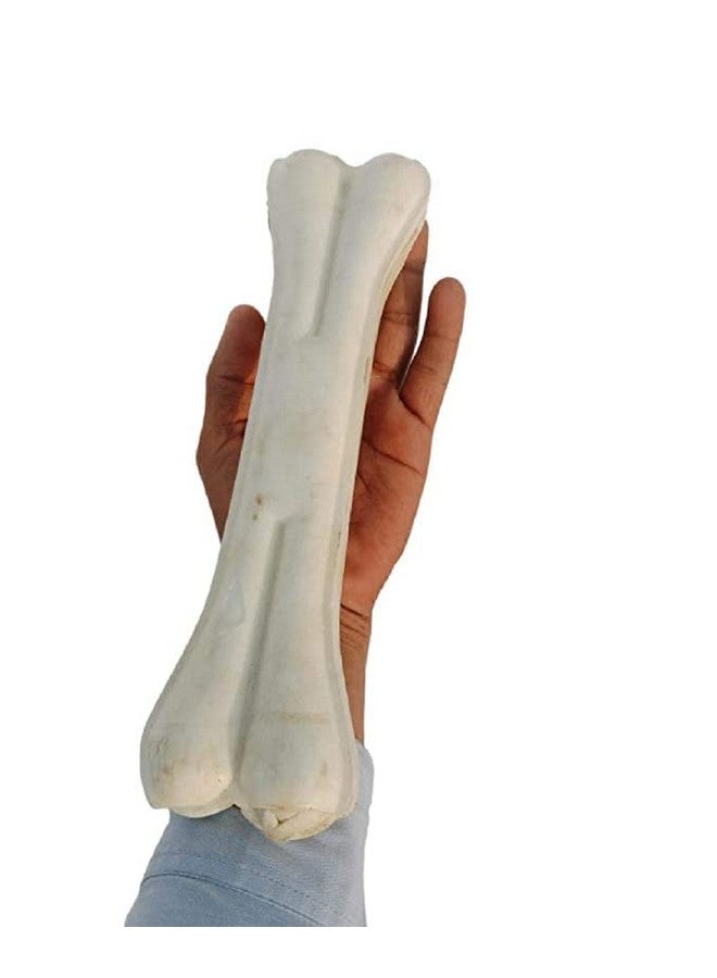 Premium Press Digestible Rawhide 10 Inch Calcium Chew Bones - Makes Teeth & Gums Healthy And Long Lasting Treats - (5 Piece) - Image 5