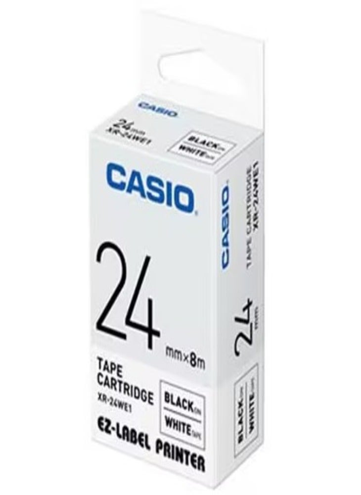 EZ Label Printer Tape Black