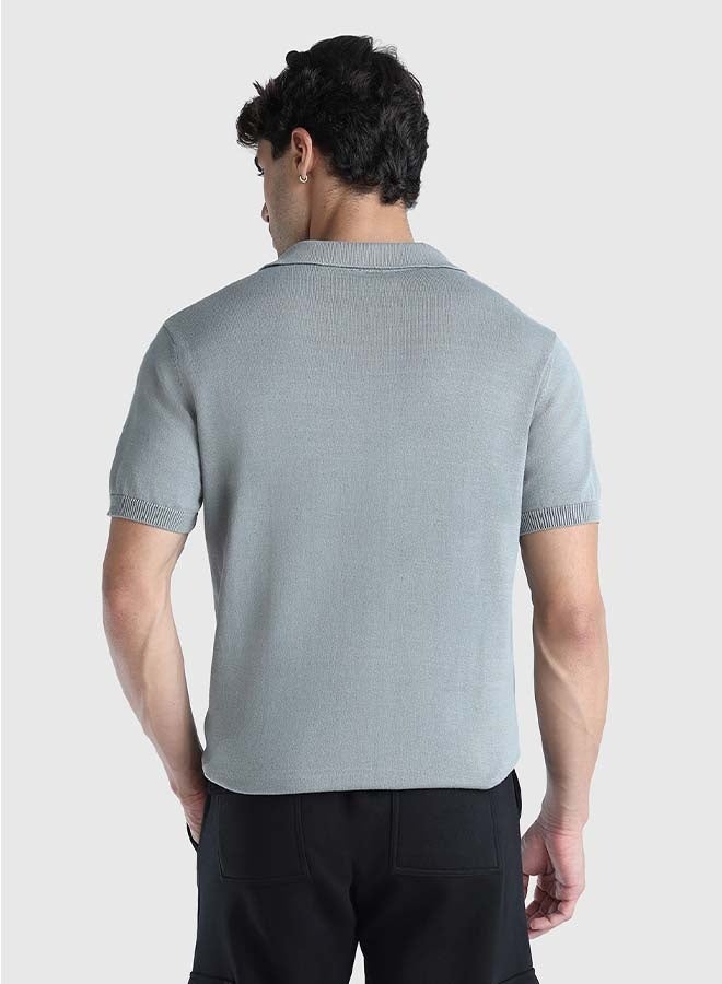 ماسلميند بولو رجالي محبوك مسطح - Image 2