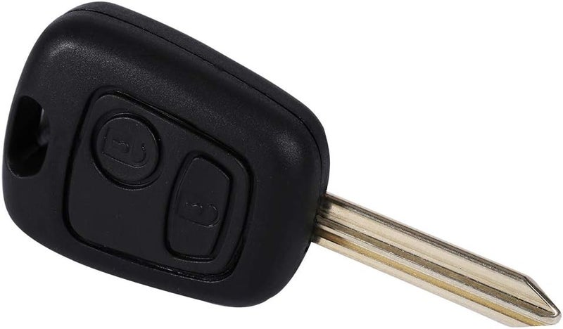 Semme Key Fob Remote Key Cas 2 Buttons Fob Shell Case Uncut Case for Saxo Berlingo Compatible with - Image 5