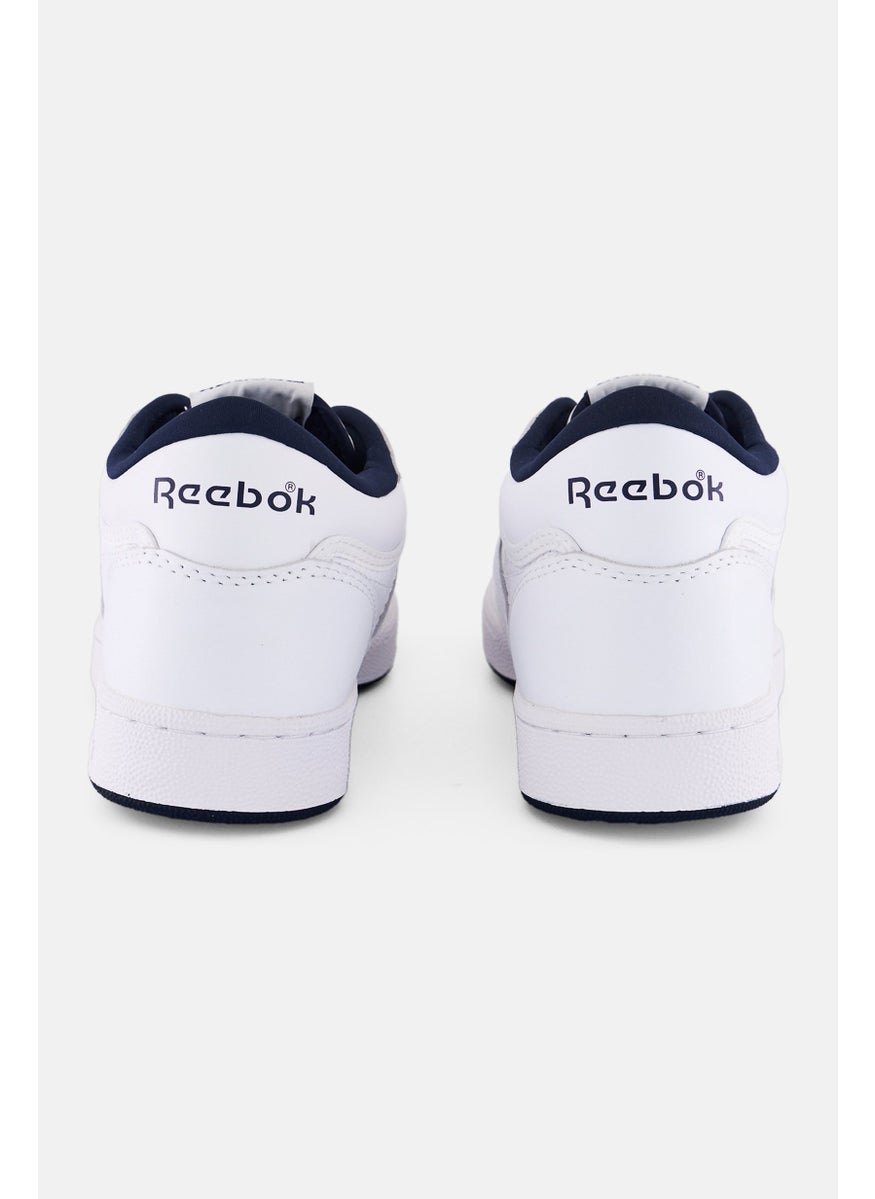 Reebok Men Club C Mid II Vintage Lace Up Tennis Shoes, White  - Image 2