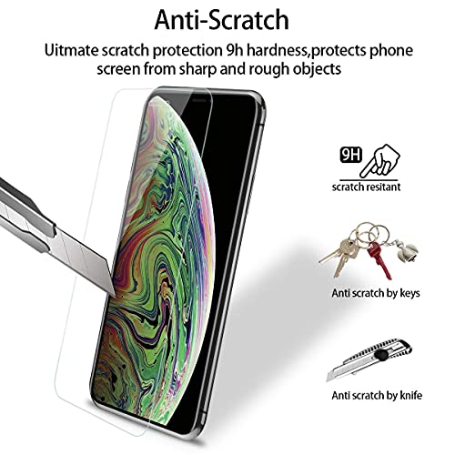 ImpactStrong Shatterproof Tempered Glass Screen Protector for iPhone 11 / iPhone XR [Easy Installation Frame] [Bubble Free] [9H Hardness] [Full Coverage] Case Friendly, 6.1 Inch - (3-Pack) - Image 5
