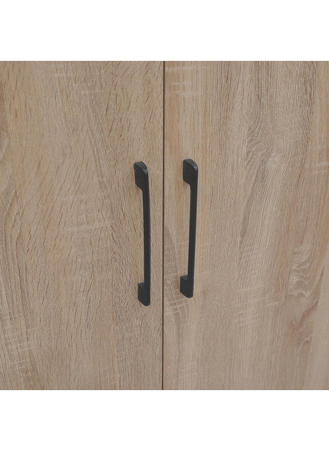 Home Box - Oasis Cambridge 3-Door Wardrobe with Mirror and Drawer with Lock 55 x 190 x 120 cm - Image 1