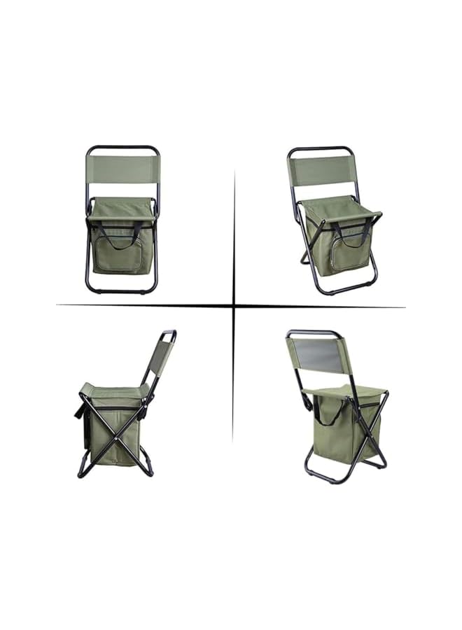 PROMASS Portable Outdoor Folding Chair Fishing Chair Folding Stool Camping Fishing Stool Adult With Heat Preservation Ice Pack Foldable Picnic Chair Outdoor Chair - Image 5