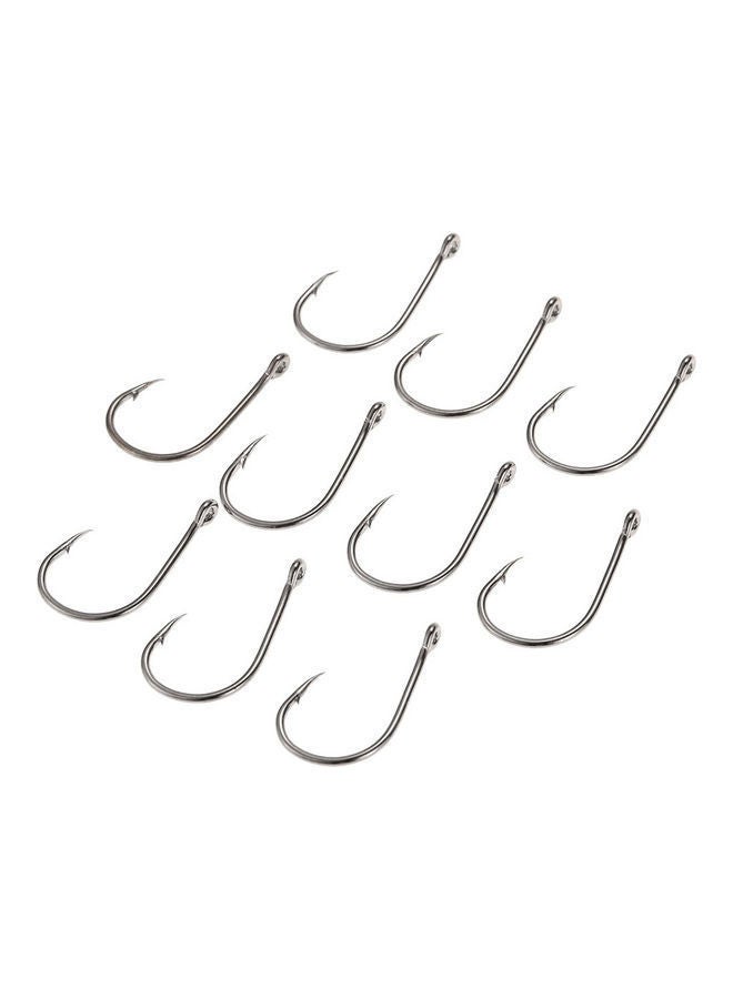NIBEMINENT 40-Piece Strong Stainless Steel Sharpened Jigging Fish Hooks - Image 2