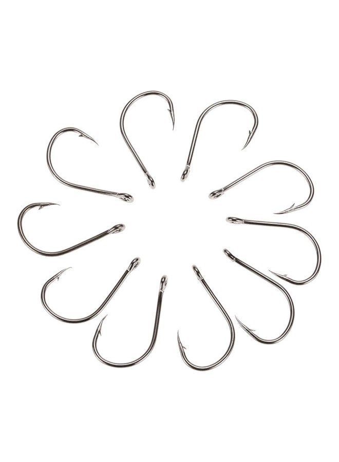 NIBEMINENT 40-Piece Strong Stainless Steel Sharpened Jigging Fish Hooks - Image 4