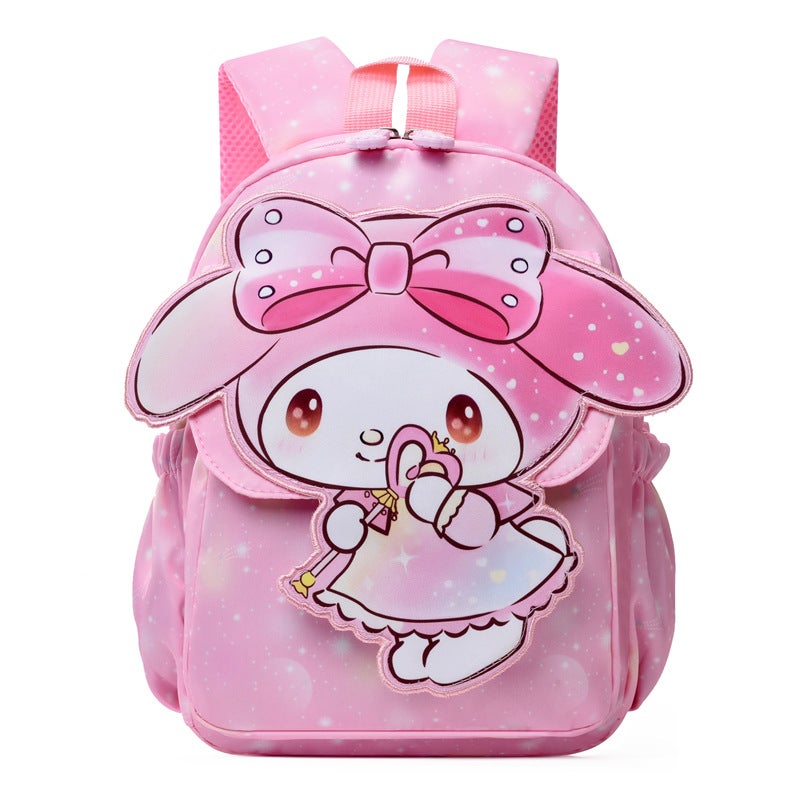Cartoon Backpack for Kids Cute Kuromi Melody Pink melody 