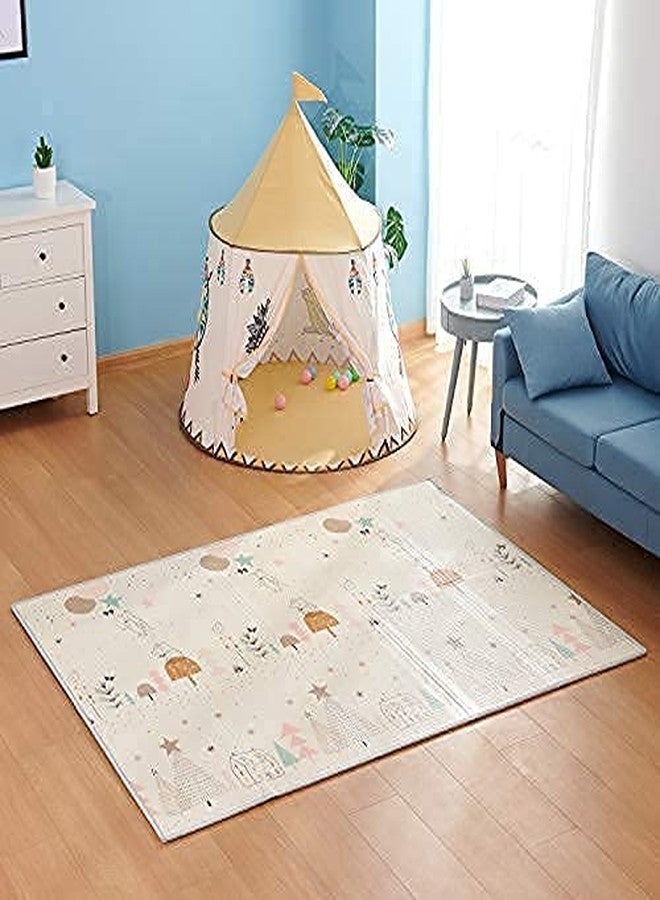 Episkey Extra Large Reversible Baby Play Mat, BPA Free Learning & Crawling Foldable Foam Mat (6.5x5 ft, 0.6cm Thickness) (LRG_BABYMAT) - Image 2