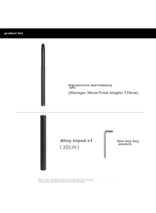 SUREWO Surewo Aluminum Alloy Extension Rod Compatible With Dji Osmo Mobile 6, Osmo Om5 Tripod, Handheld Gimbal, Zhichunfeiyu Claw, Smartphone Anti-shake Stabilizer Bracket  - Image 2