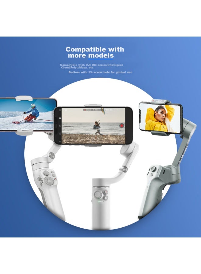 SUREWO Surewo Aluminum Alloy Extension Rod Compatible With Dji Osmo Mobile 6, Osmo Om5 Tripod, Handheld Gimbal, Zhichunfeiyu Claw, Smartphone Anti-shake Stabilizer Bracket  - Image 5