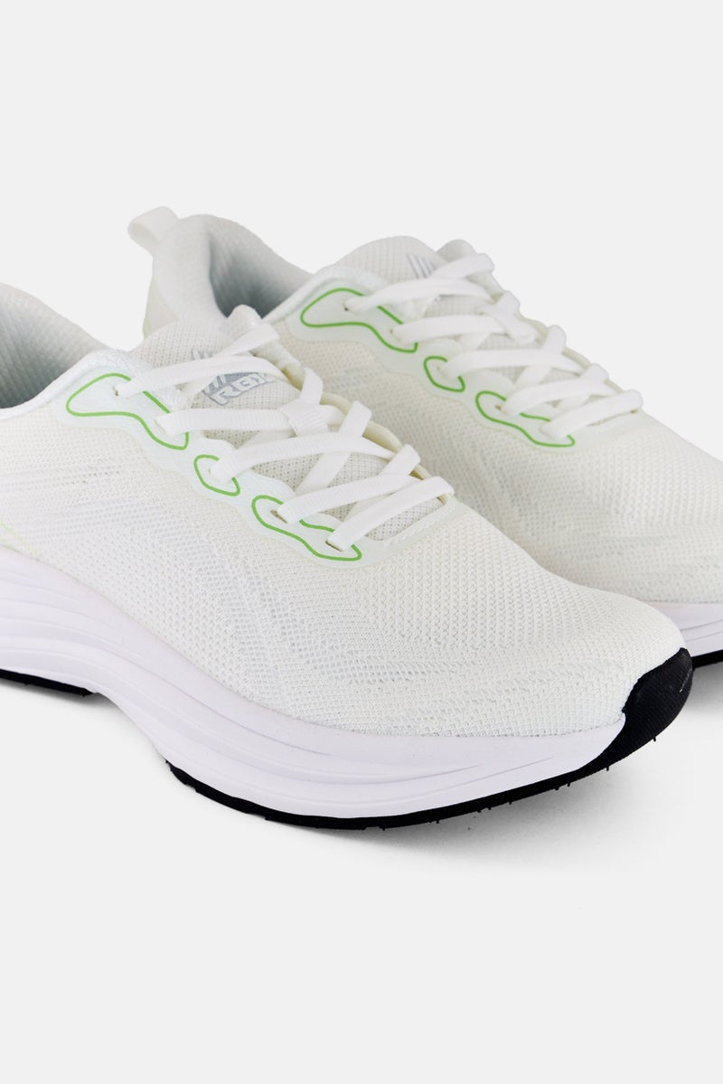 RBX Men Lace Up Running Shoes, White  - Image 3