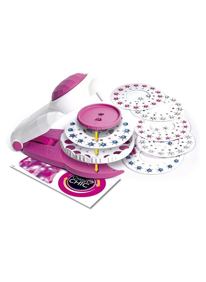 CubicFun Clementoni - Crazy Chic Strass Machine for Rhinestones - 18692 - Image 3
