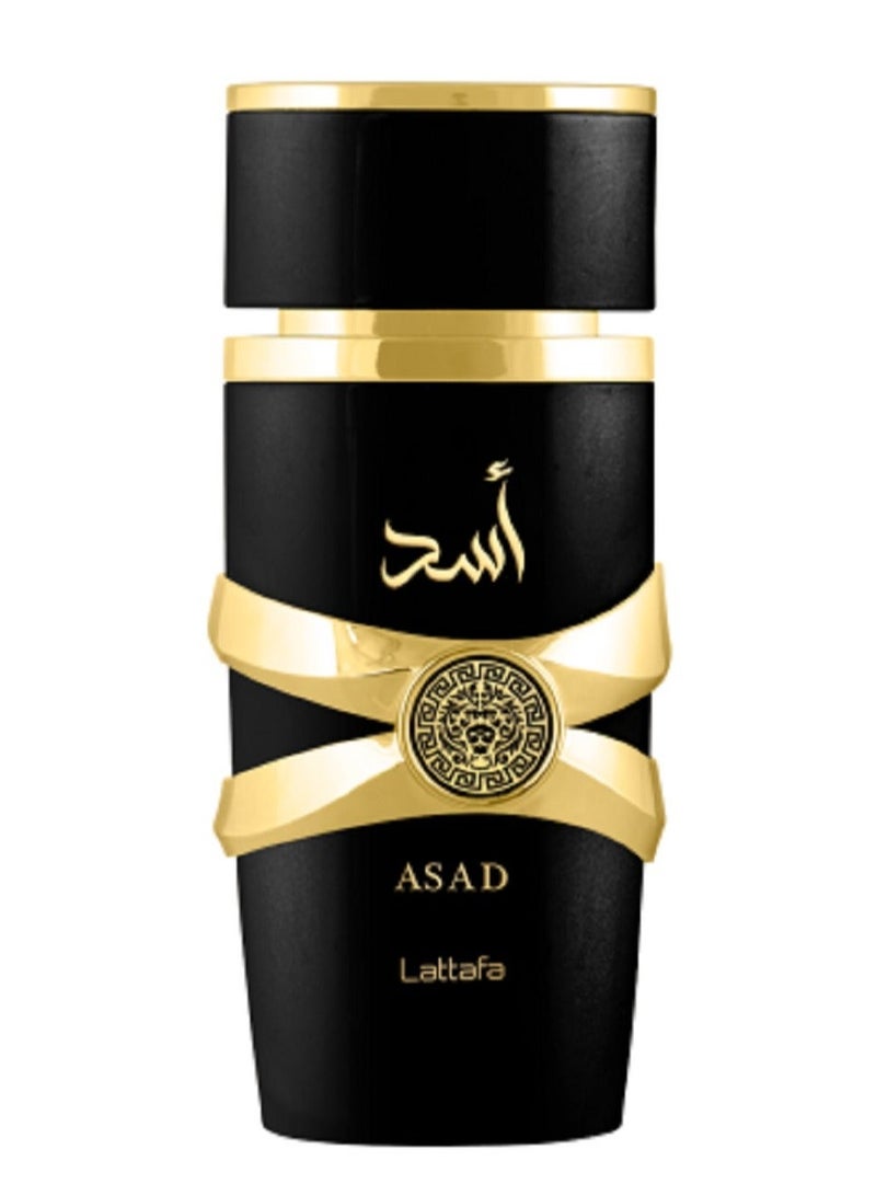 لطافة عطر اسد للرجال من لطافة او دي بارفان - 100 مل - Image 1