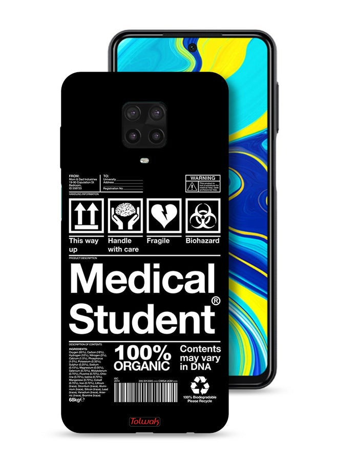 Tolwak Xiaomi Redmi Note 9 Pro Protective Case Cover Medical Student Sticker - Image 1