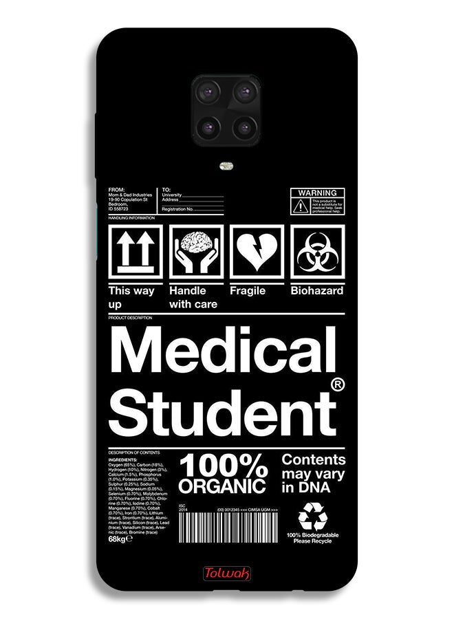 Tolwak Xiaomi Redmi Note 9 Pro Protective Case Cover Medical Student Sticker - Image 2