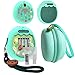 JCHPINE Hard Carrying Case and Silicone Cover Compatible with Tamagotchi Pix Interactive Virtual Pet Game Machine Screen Film Protector for Tamagotchi Pix Accessories Green - Image 3