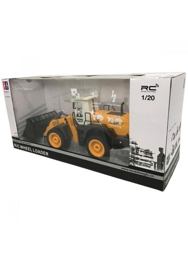 Double E E519-003 1:20 RC Wheel Loader Remote Control Truck - Image 4