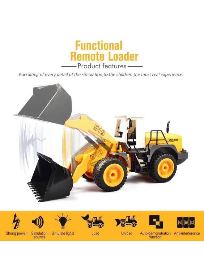 Double E E519-003 1:20 RC Wheel Loader Remote Control Truck - Image 2